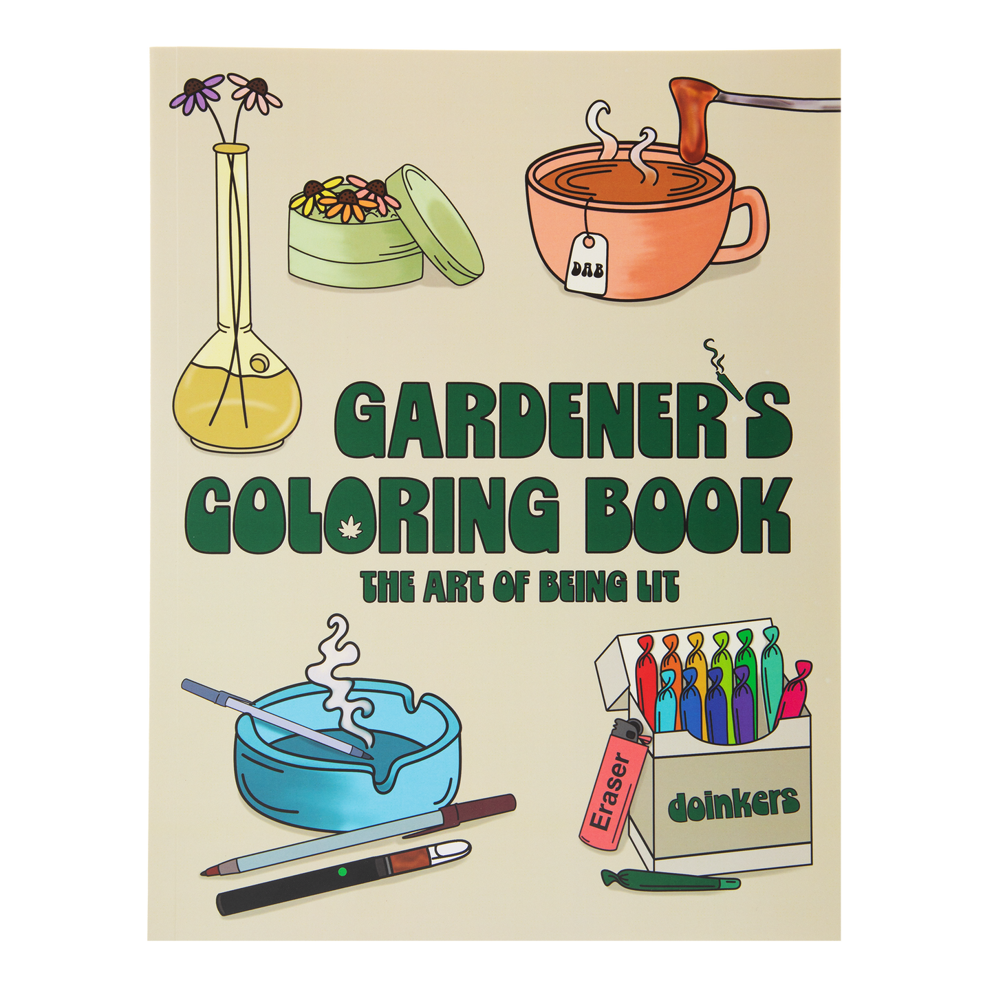 GARDENER'S COLORING BOOK