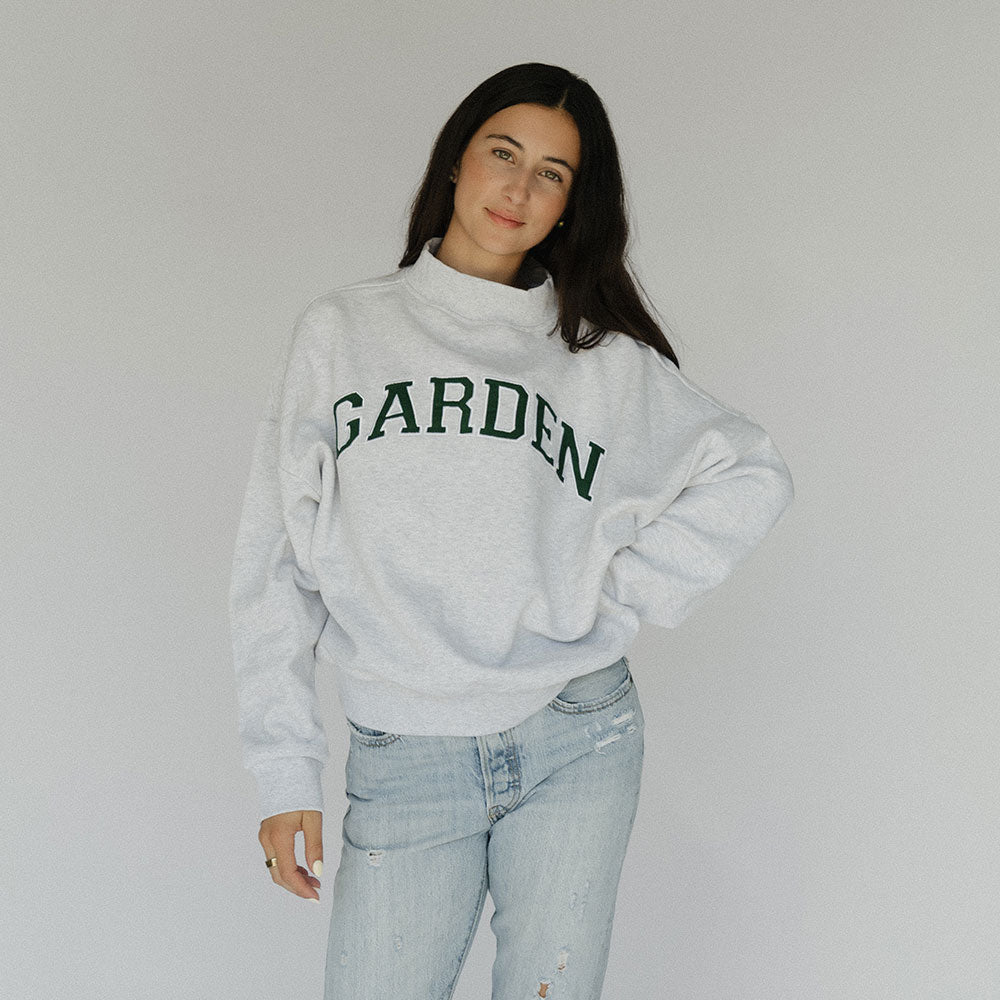 Garden Light Ash Mock Neck